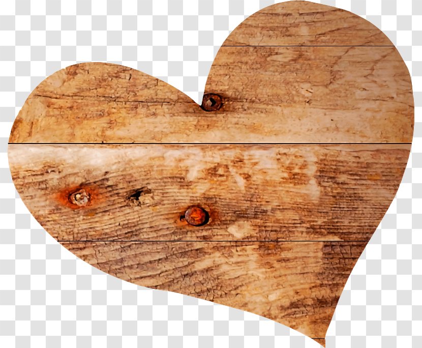 Wood Stain Heart Grain - Love Transparent PNG