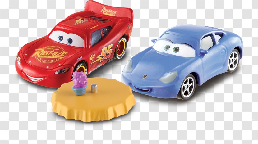 Lightning McQueen Doc Hudson Sally Carrera Cars - Radiator Springs - Car Transparent PNG