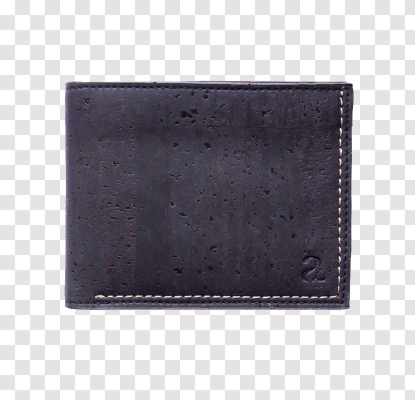 Wallet Leather Rectangle Brand - Black M Transparent PNG