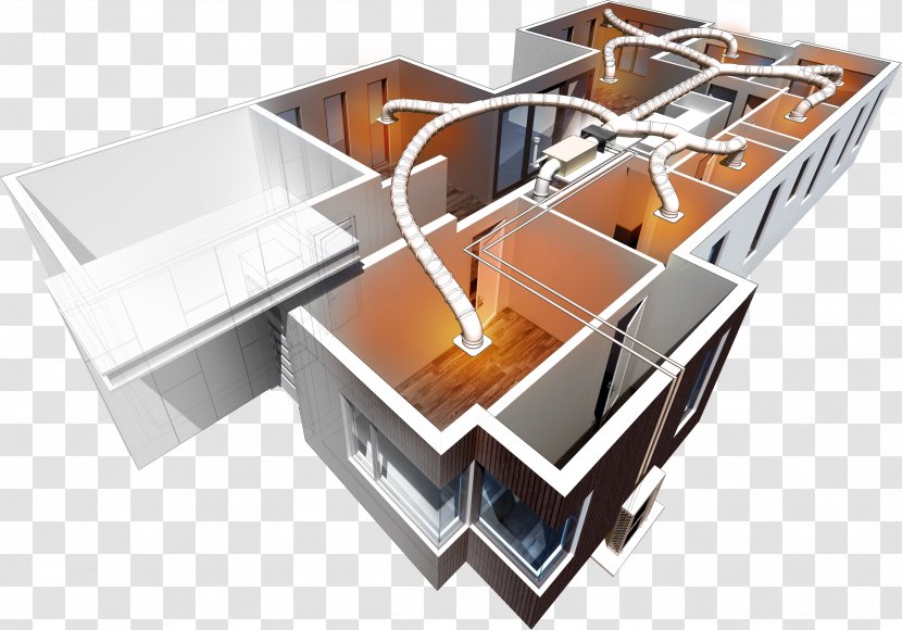 Central Heating Gas Heater System HVAC Underfloor - Refrigeration - Brivis Australia Transparent PNG