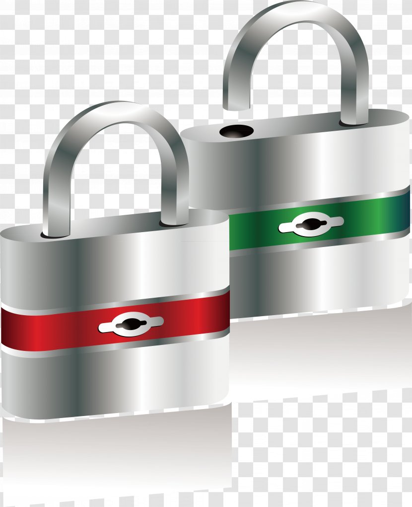 Padlock Adobe Illustrator - Brand - Key To Open The Door Material Transparent PNG