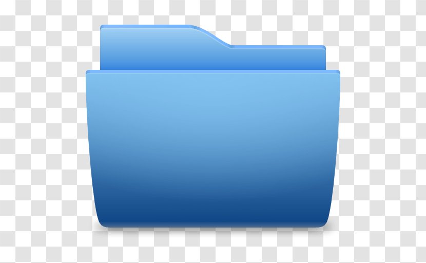Directory Clip Art - Blue - Menu Bar Transparent PNG