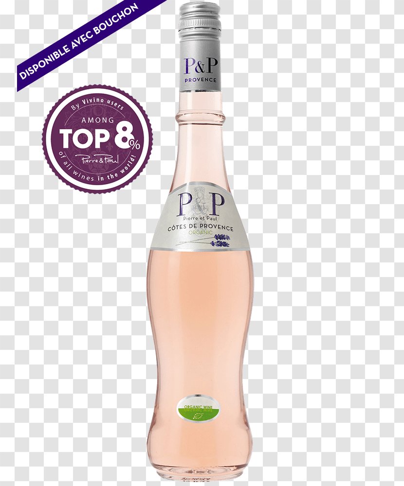 Liqueur Wine Rosé Côtes-de-provence AOC Alcoholic Drink Transparent PNG