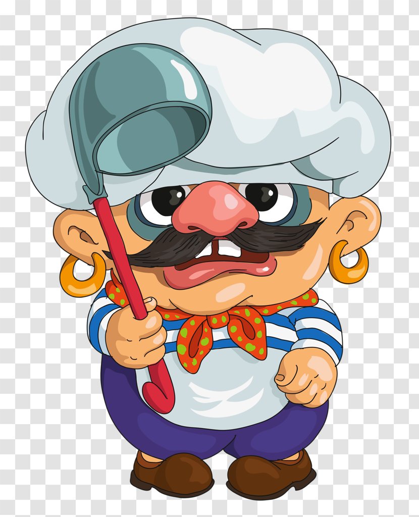 Cartoon Vector Graphics Piracy Chef Cooking Transparent PNG