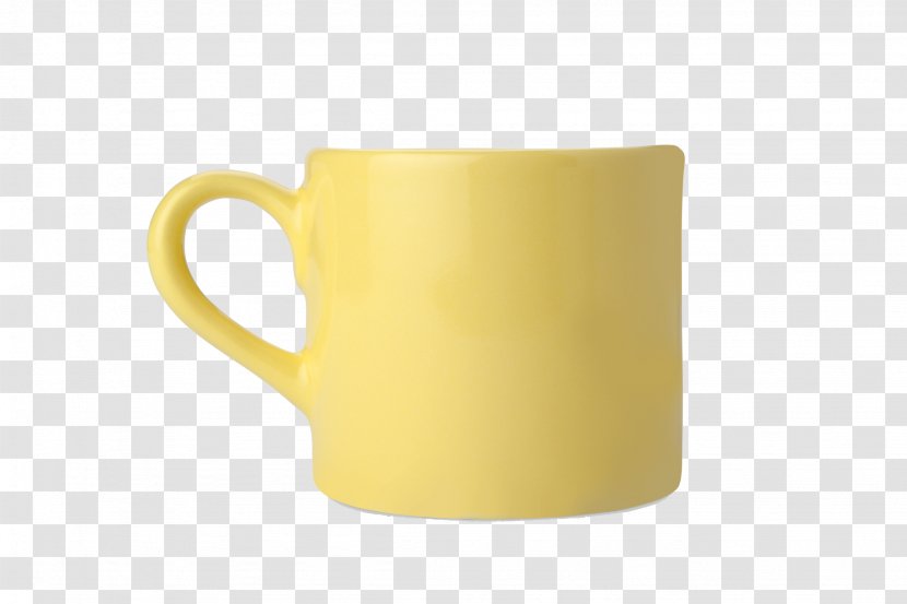 A Yellow Drinking Cup - Mug Transparent PNG