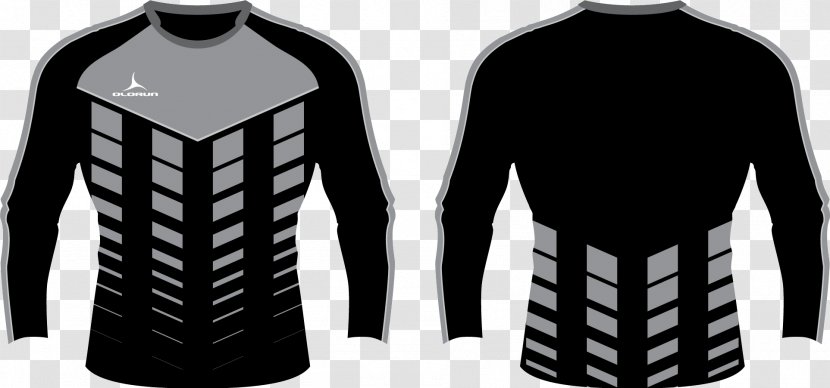 Long-sleeved T-shirt - Black - Football Shirt Team Transparent PNG