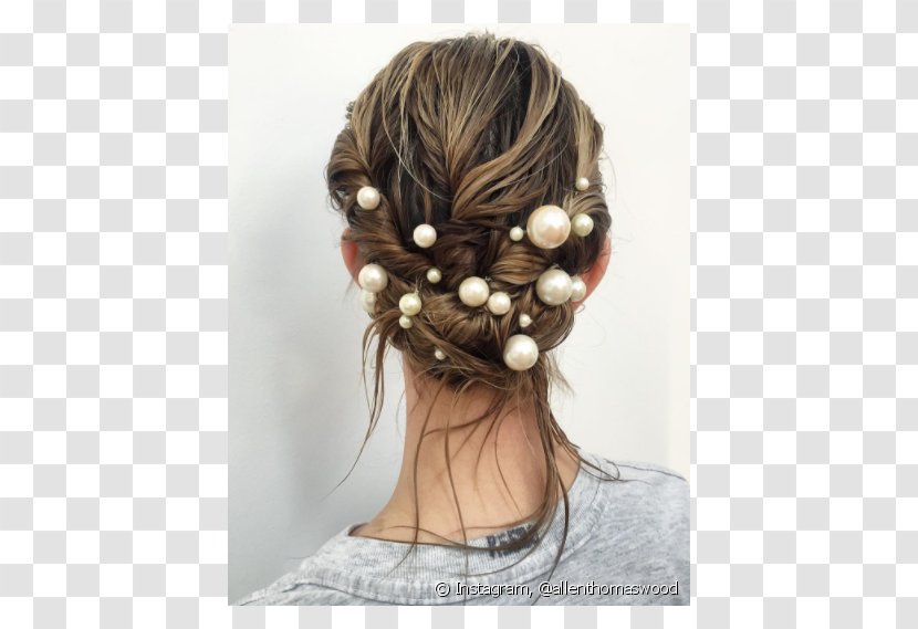 Hairstyle Capelli Pearl Updo - Hair Transparent PNG