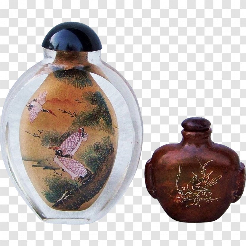 Glass Bottle Vase Pottery Transparent PNG