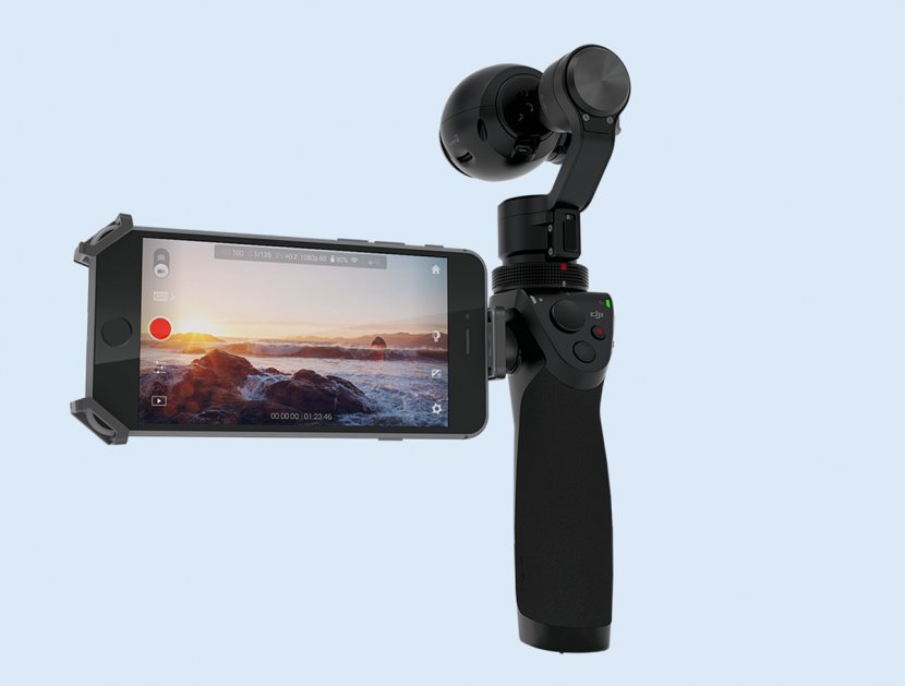 Osmo IPhone Gimbal Camera Handheld Devices - Iphone - Gopro Cameras Transparent PNG