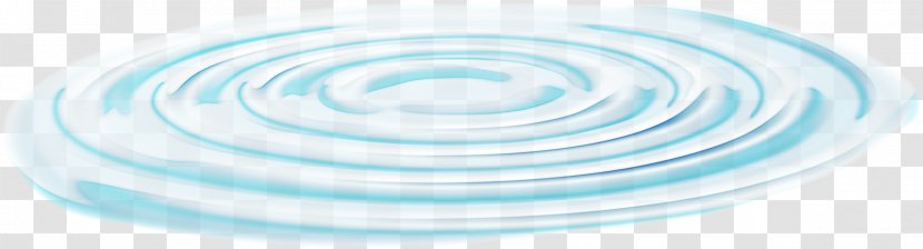Glass Circle Font - Blue - Wave Transparent PNG