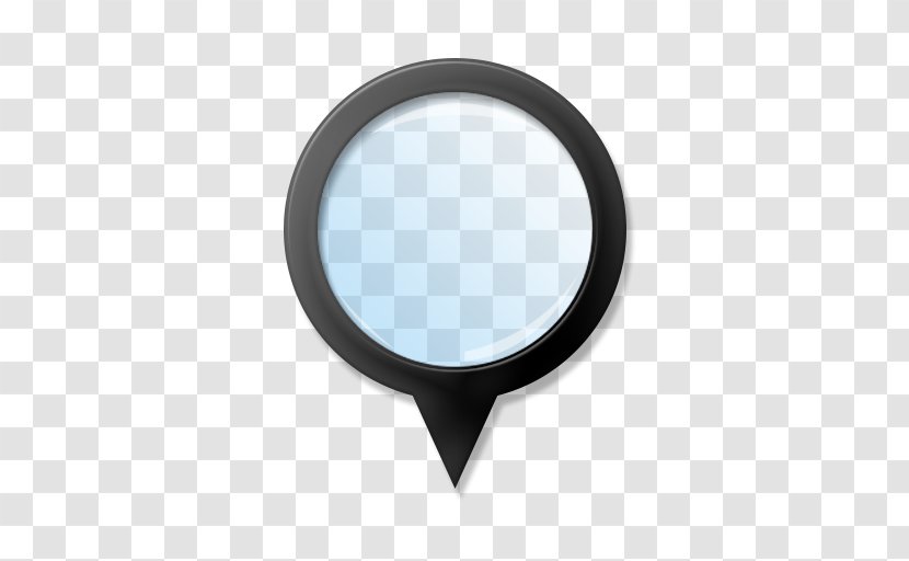 Magnifying Glass Icon - Mirror Transparent PNG