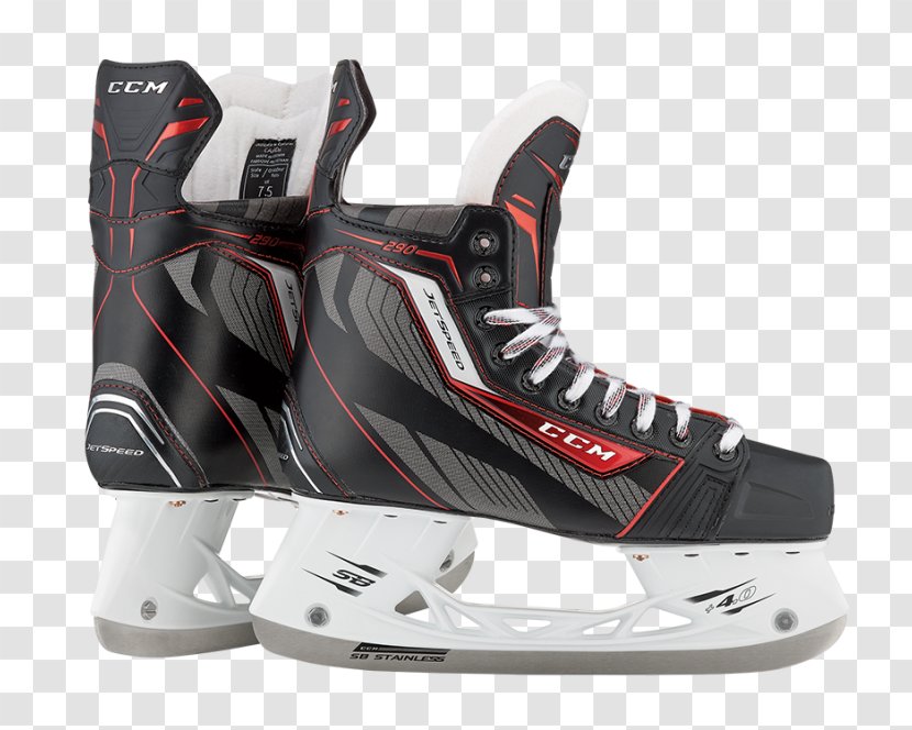 CCM Hockey Ice Equipment Skates Junior - Black Transparent PNG