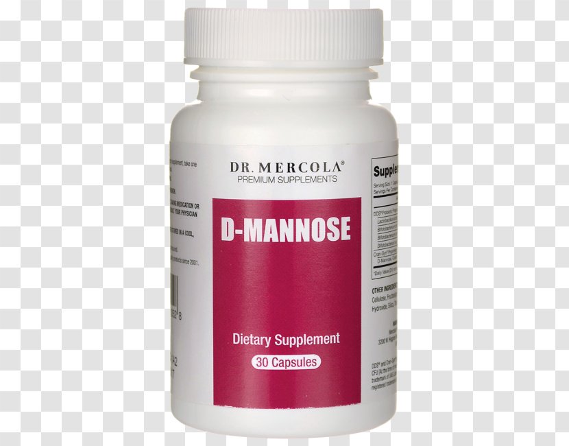 Dietary Supplement Mannose Capsule Food Urinary Tract Infection Transparent PNG