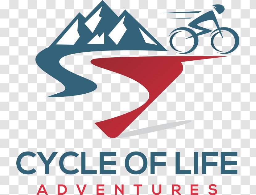 Cycling Bicycle Touring Organization Beacon Of Life Chiropractic - Text - Cyclist Logo Transparent PNG
