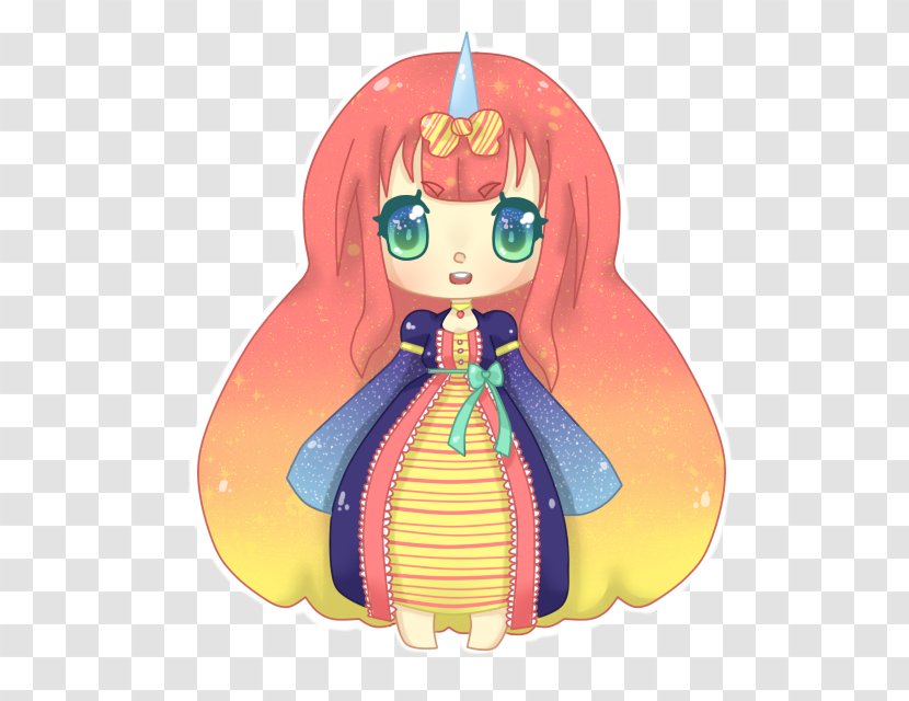 Doll Christmas Ornament Cartoon Character - Princess Cake Transparent PNG