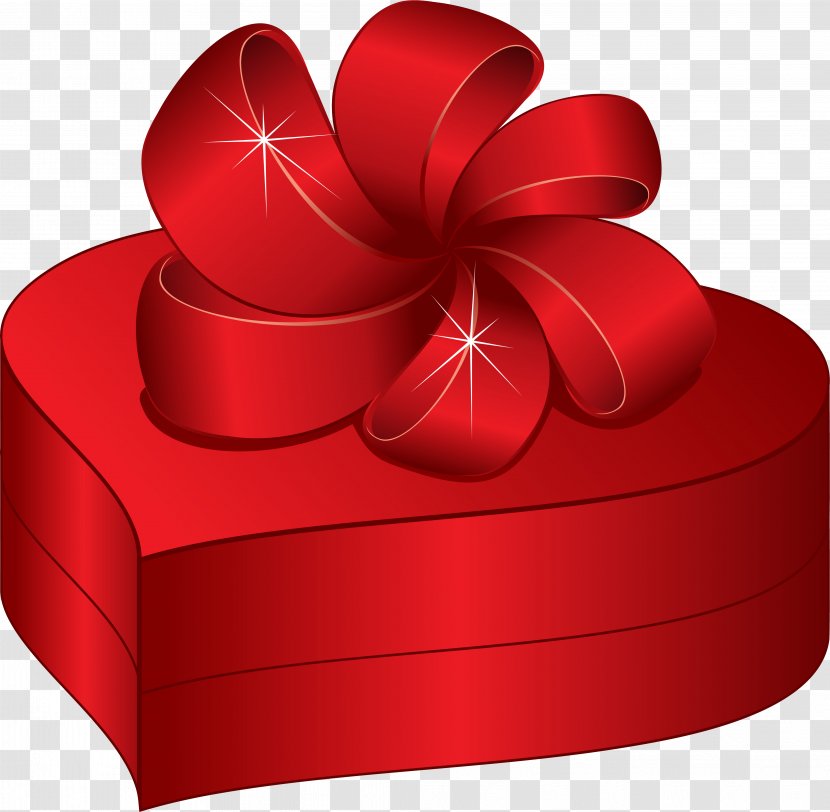 Gift Valentine's Day Birthday Clip Art - Present Box Transparent PNG