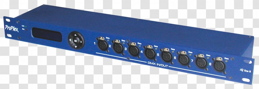 Art-Net 19-inch Rack Network Switch Node DMX512 - Stereo Amplifier - Iq Transparent PNG