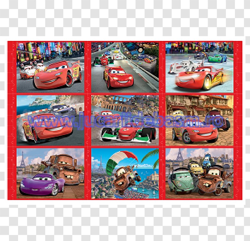 Lightning McQueen Car Jigsaw Puzzles Puzzle Video Game - Entertainment Transparent PNG