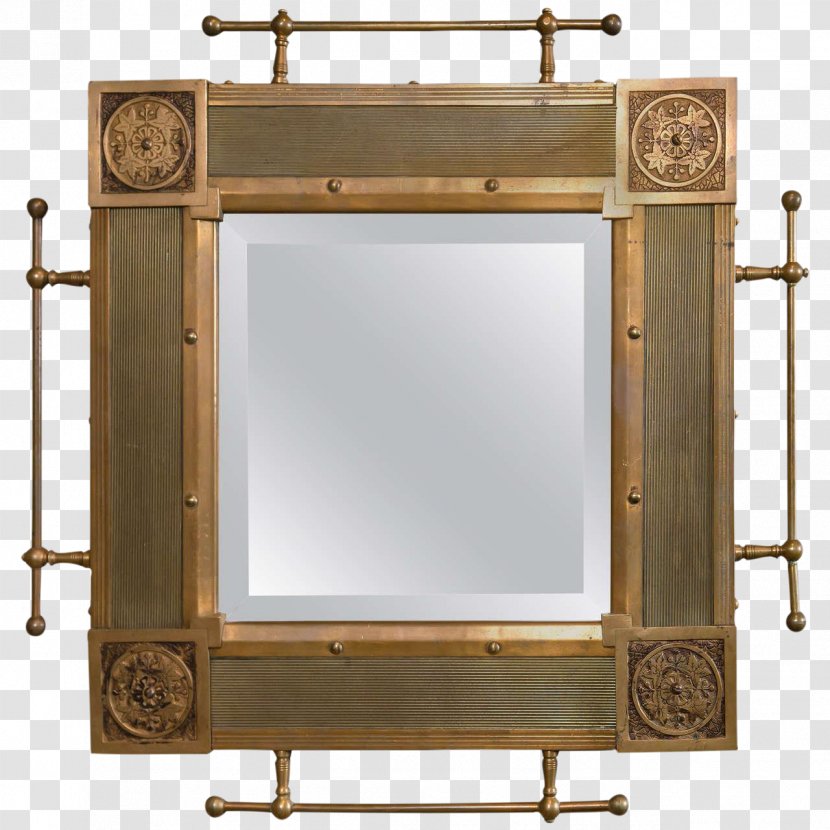 Bronze Mirror Glass Furniture - Gilding Transparent PNG