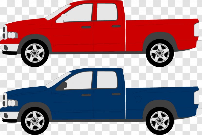 Pickup Truck Car Nissan Micra - Product - Vector Small Transparent PNG