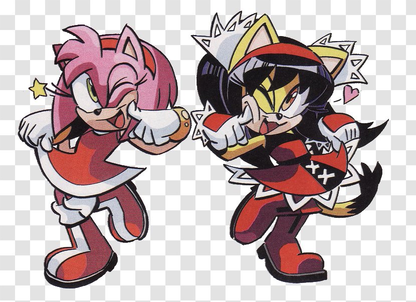 Amy Rose Sonic The Hedgehog Cat Shadow Tails - Frame - Heart Transparent PNG