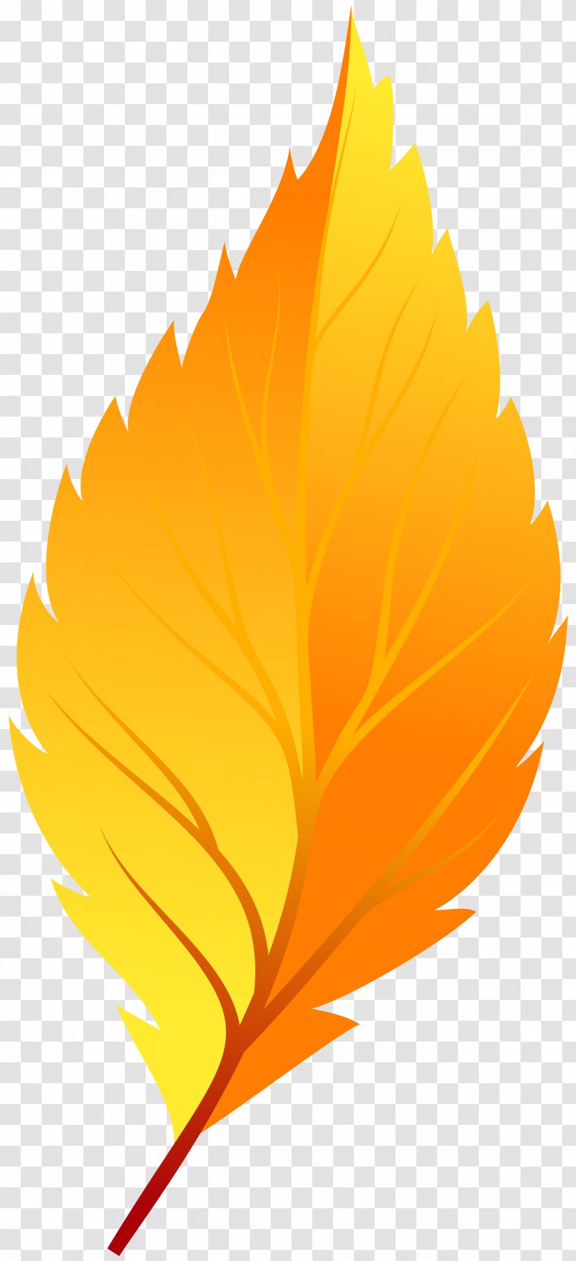 Autumn Leaf Color Yellow Clip Art - Tree - Leaves Transparent PNG
