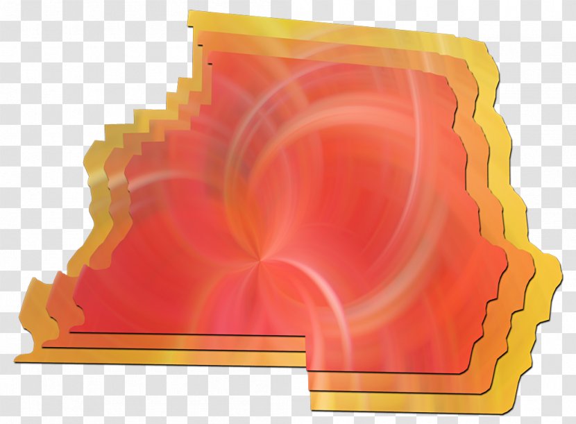 Rectangle - Peach - Shiny Golden Abstract Lines Transparent PNG