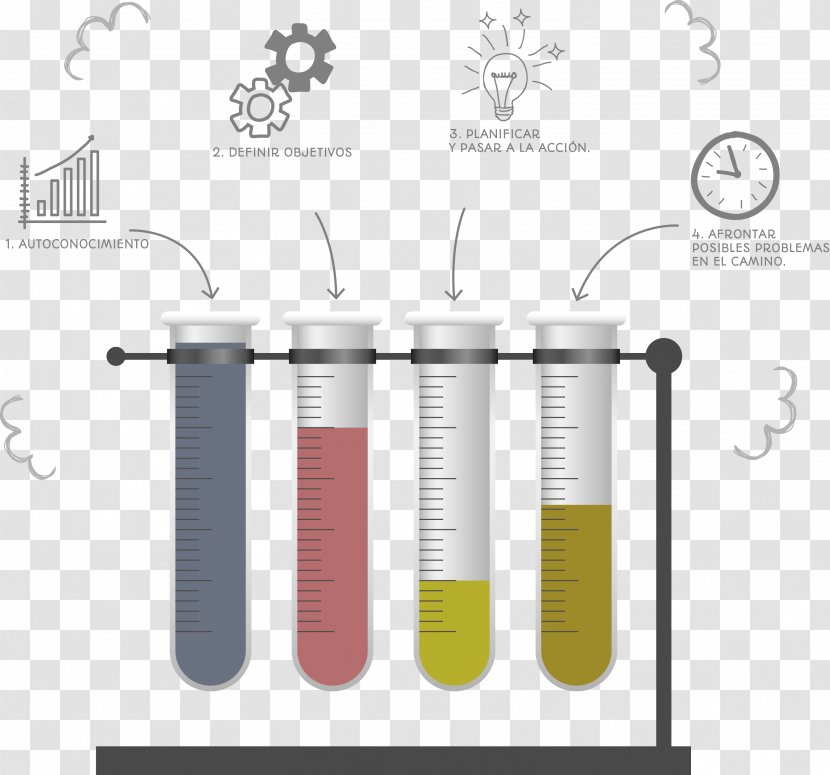 Laboratory Glassware Chemistry Test Tubes - Reagent - Science Transparent PNG