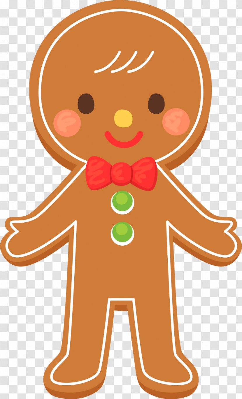 The Gingerbread Man Biscuit Clip Art - Transparent Cliparts Transparent PNG