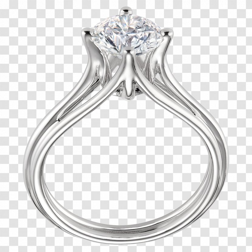 Wedding Ring Lazare Kaplan International Engagement Jewellery - Moissanite Transparent PNG