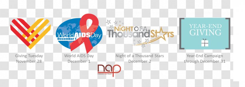 Logo Brand Product Design World AIDS Day - Text - Hiv/aids Awareness Campaign Transparent PNG