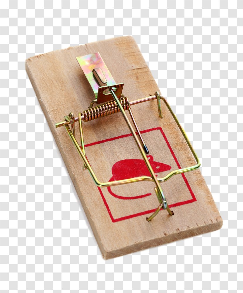 Mousetrap Trapping Rodent - Mouse - Trap Transparent PNG