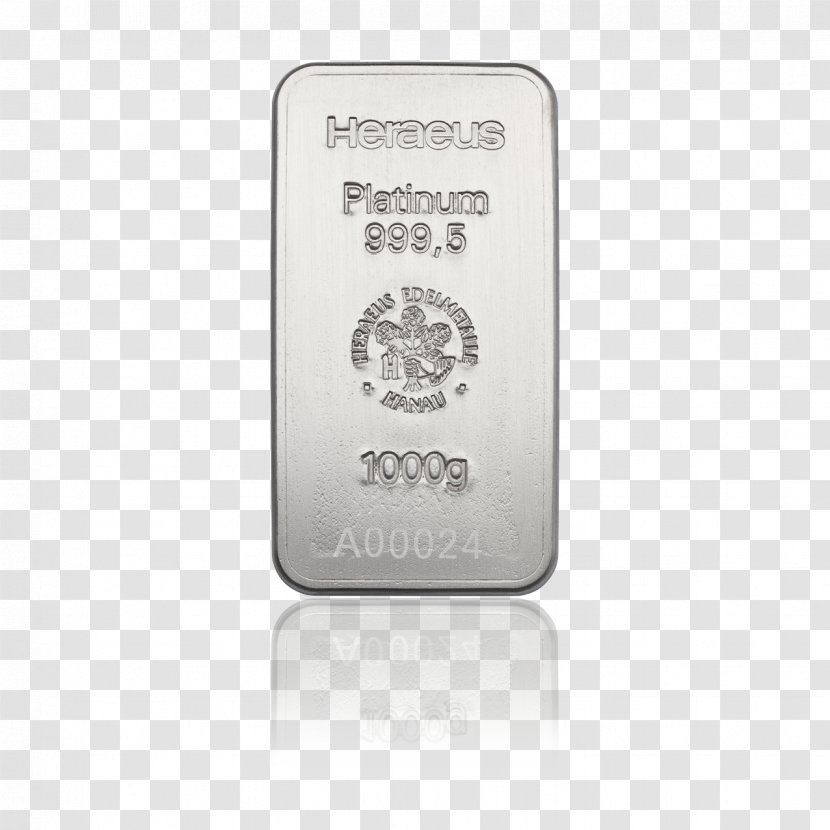 Platinum Coin Silver Ingot Heraeus Transparent PNG