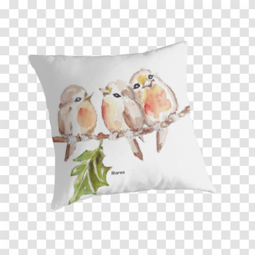 Watercolor Painting Tattoo Art Sketch - Cushion Transparent PNG