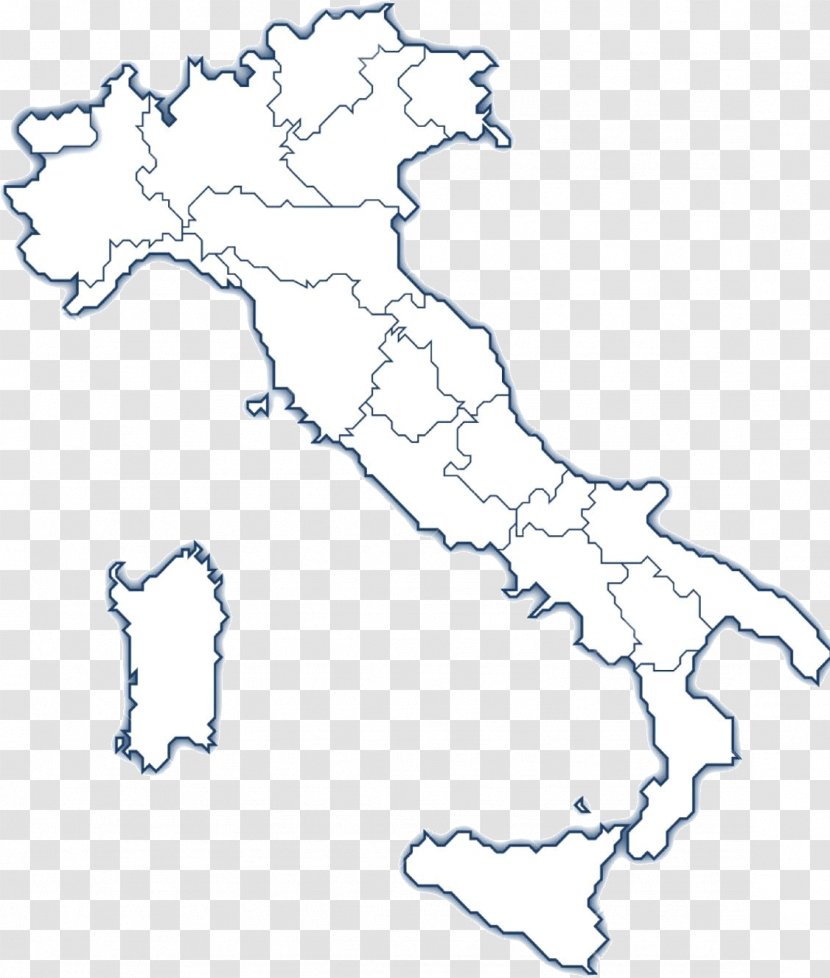 Regions Of Italy Royalty-free Vector Map Photography - Stock Footage Transparent PNG