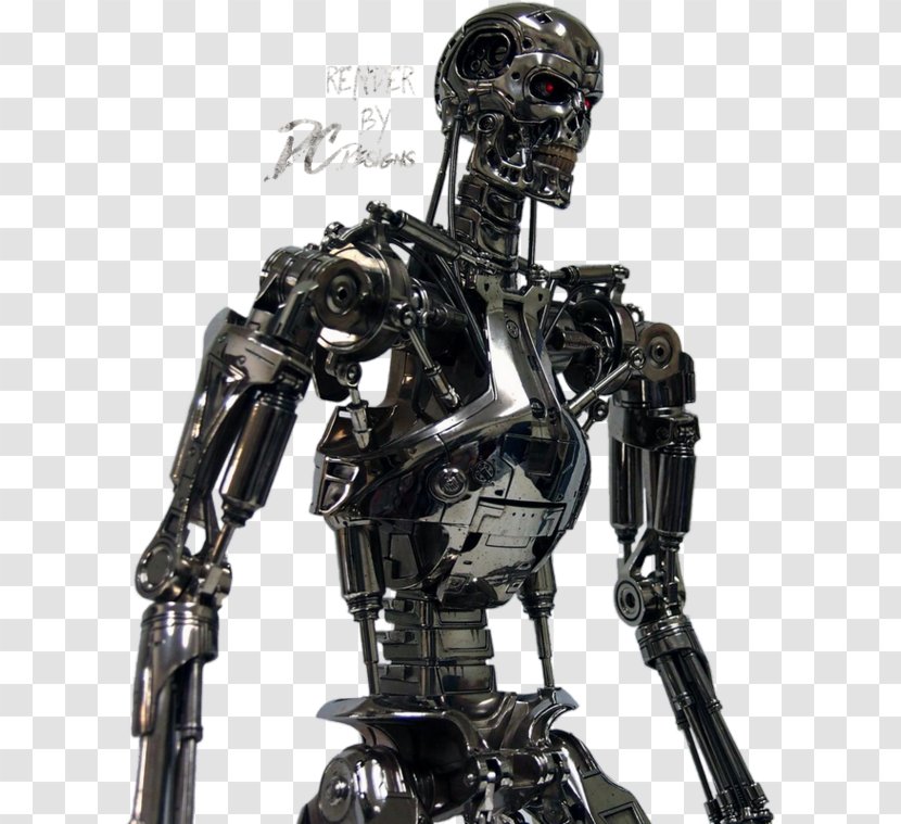 Terminator Endoskeleton Robot Humanoid Transparent PNG