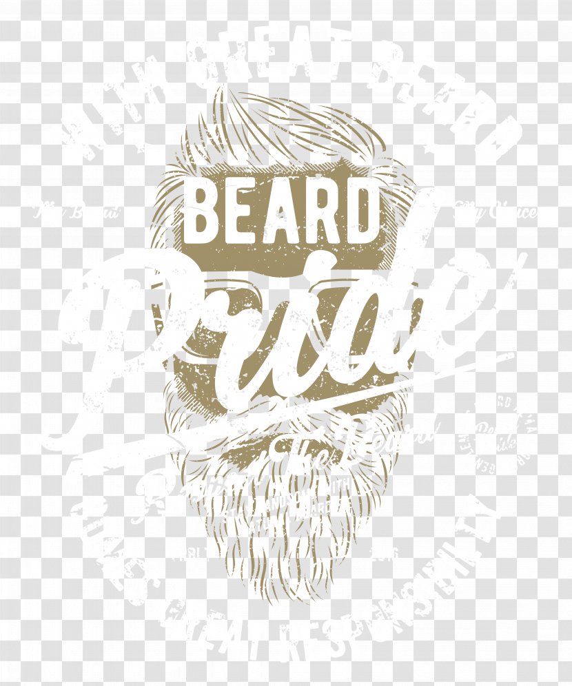 Logo Hipster Beard Graphic Design - Sleeve Transparent PNG