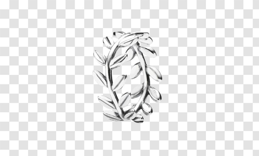 Pandora Ring Laurel Wreath Jewellery Sterling Silver - Rings Transparent PNG