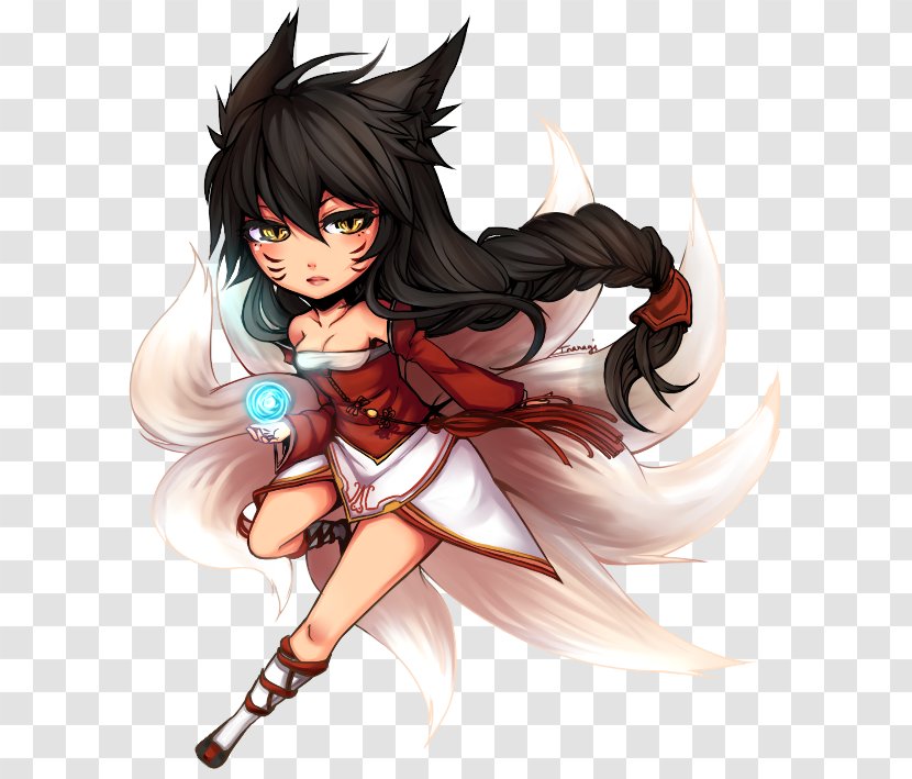 League Of Legends Ahri Video Game Fan Art - Cartoon Transparent PNG