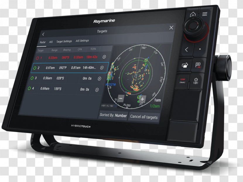 Raymarine Plc Marine Electronics Radar NMEA 0183 - Display Device - Collision Avoidance Transparent PNG