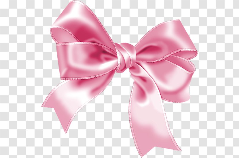 Ribbon Gift Pink Clip Art - Bow Transparent PNG