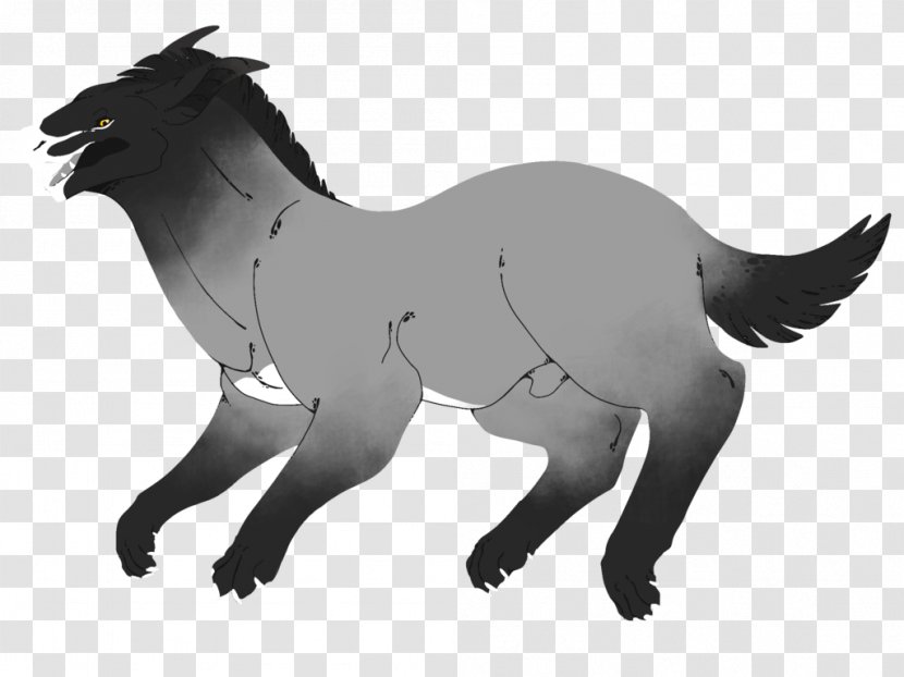 Canidae Mustang Dog Pack Animal Mane Transparent PNG