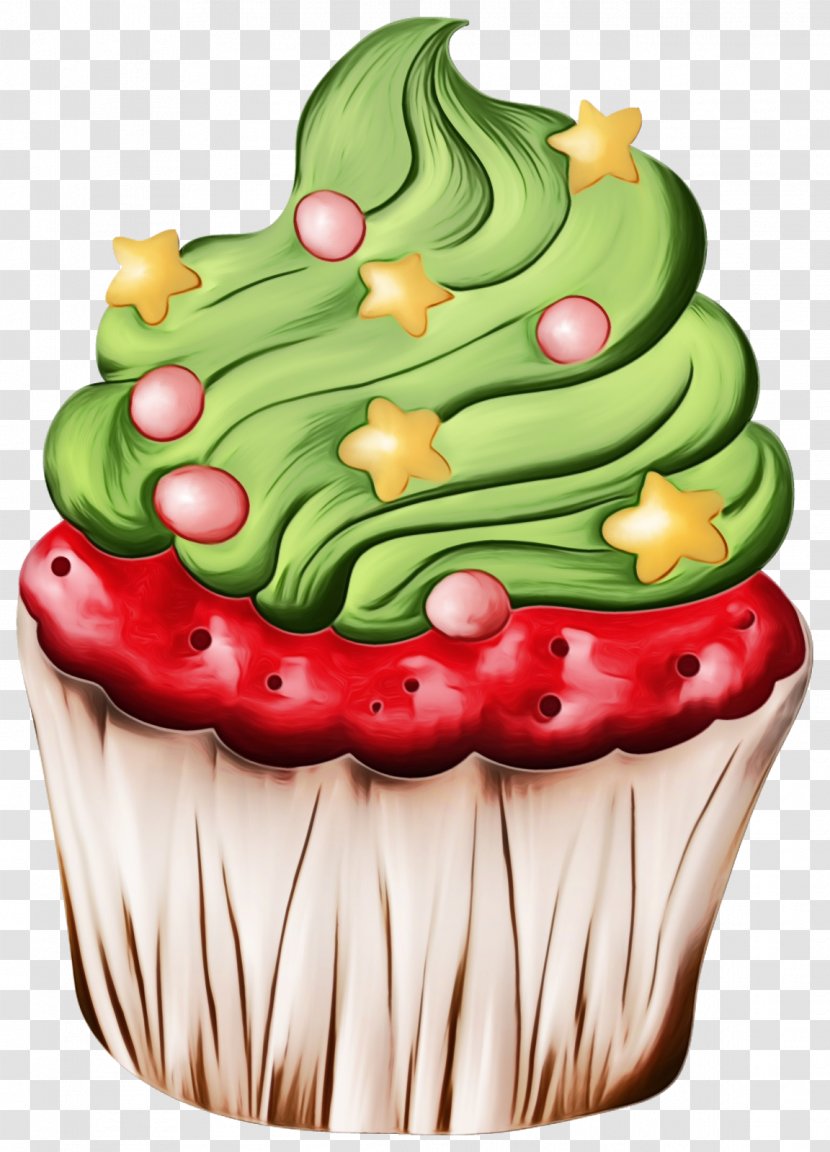 Christmas Tree - Wet Ink - Muffin Transparent PNG