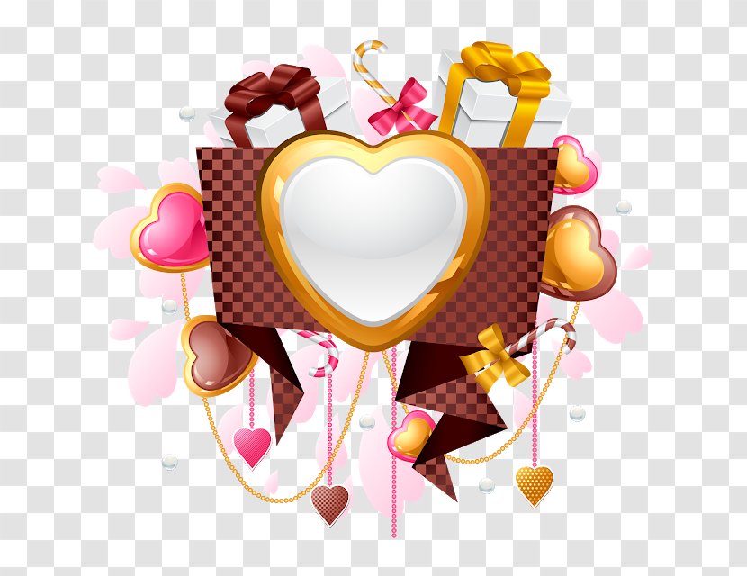 Valentine's Day Heart Gift Clip Art - Wedding Transparent PNG