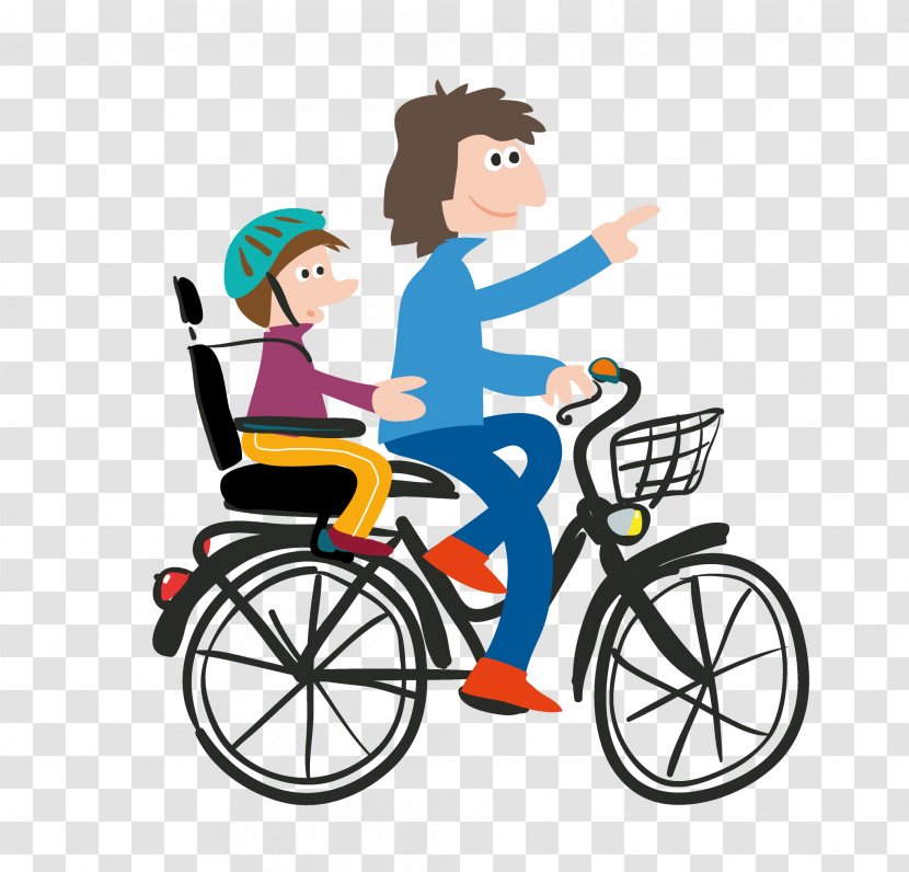 Bicycle Cycling Child Clip Art - Asilo Nido Transparent PNG