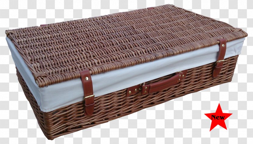 Hamper Wicker Basket Bed Lid - Food Gift Baskets - Storage Transparent PNG