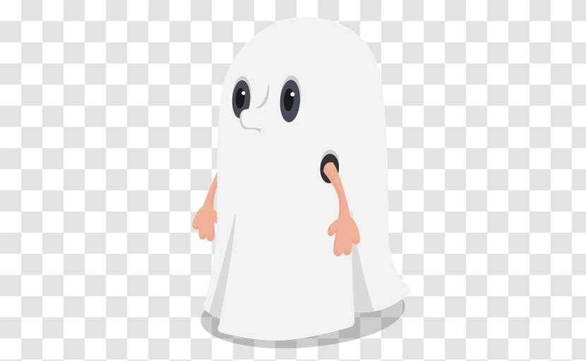 Cartoon Ghost - Flower - Lovely Transparent PNG