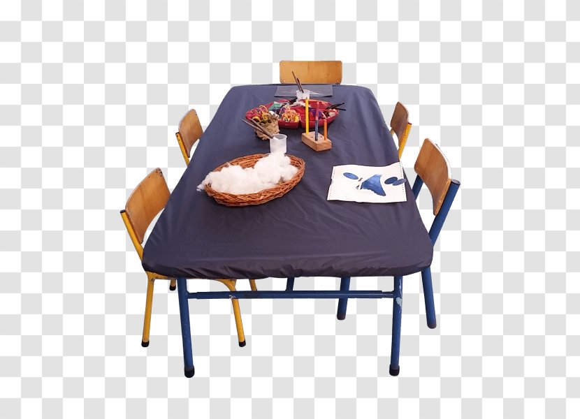 Tablecloth Garden Furniture Chair - Preschool Transparent PNG