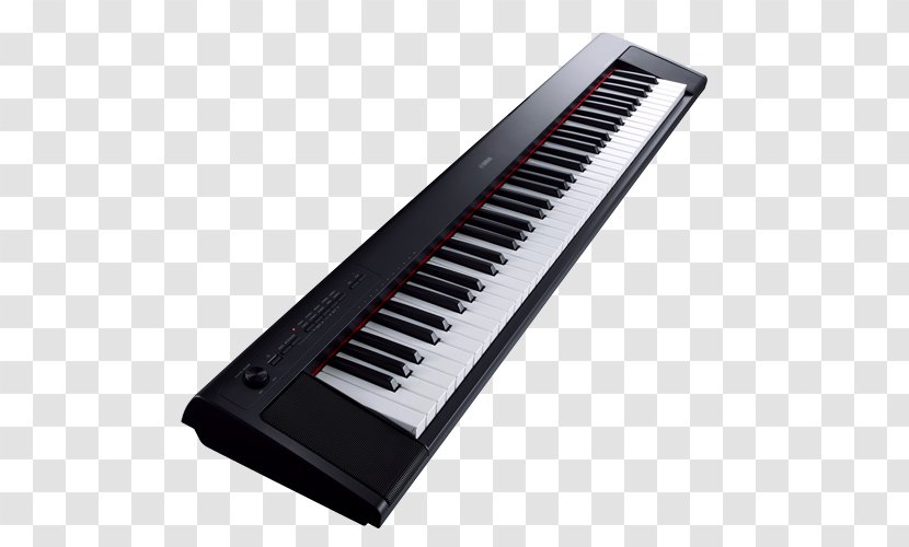 Electronic Keyboard Yamaha Corporation Musical Instruments Piaggero NP-32 - Silhouette Transparent PNG