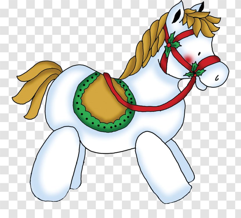 Horse Drawing Infant Baby Shower - Christmas Transparent PNG